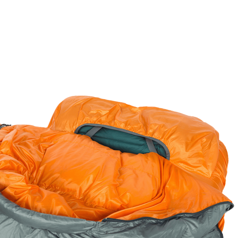 Big Agnes Torchlight EXP 30F Sleeping Bag Regular Left in Tangelo-6