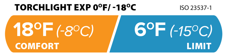Big Agnes Torchlight EXP 30F Sleeping Bag Long Left in Tangelo-13