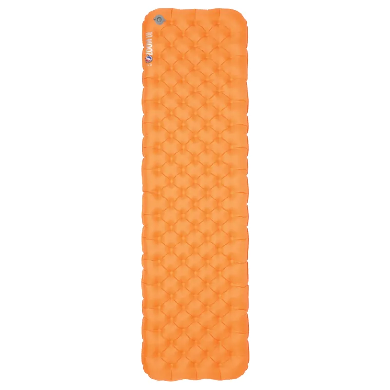 Big Agnes Zoom UL Insulated Sleeping Pad Regular 20x72 in Amber Glow