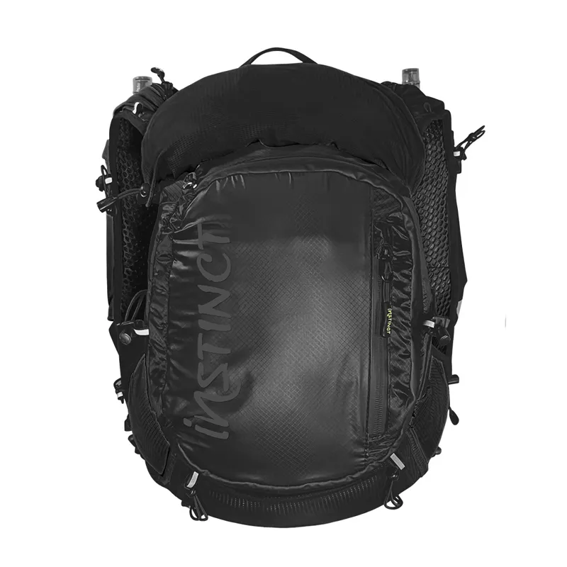 Instinct Eklipse 12L Hydration Vest with 2 x 600ml Bottles in Black-2