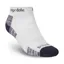 Bridgedale Hike Lightweight Merino Performance Ankle Socks Mens in Silver/Navy