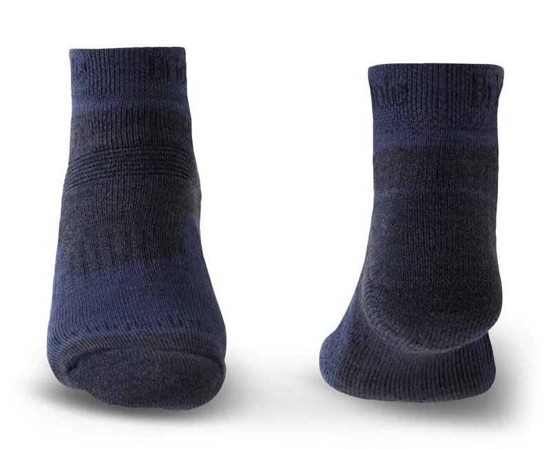 Bridgedale Hike Midweight Merino Ankle Socks Mens in Navy-1