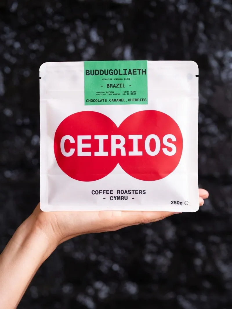 Ceirios Buddugoliaeth Brazil Coffee Bag 250g-1