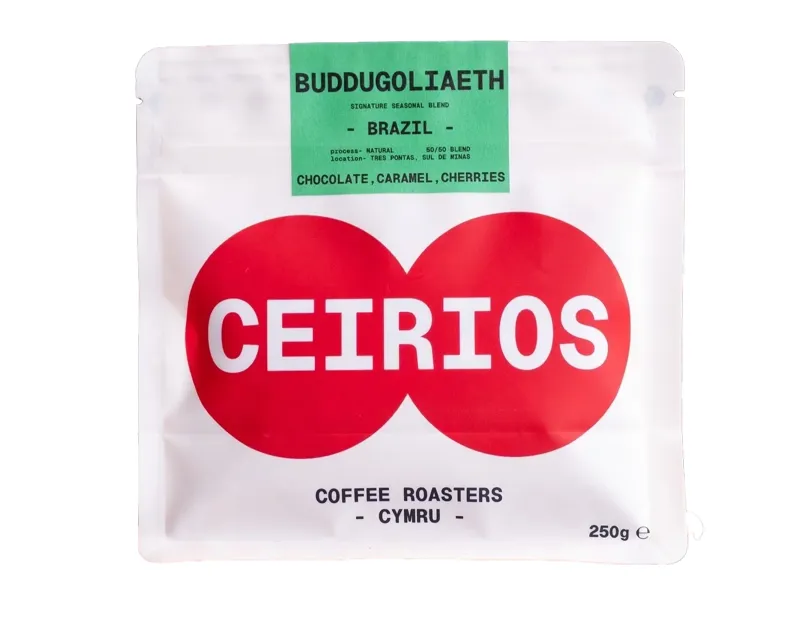 Ceirios Buddugoliaeth Brazil Coffee Bag 250g
