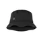 Buff Rain Bucket Hat in Solid Black