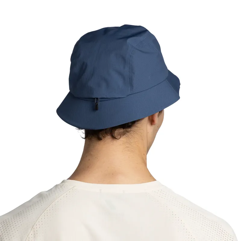 Buff Rain Bucket Hat in Solid Dark Denim-4