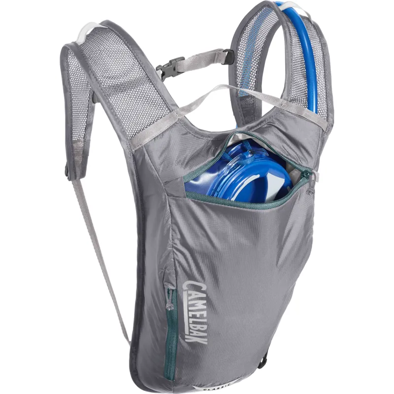 Camelbak Classic Light Hydration Pack 4L with 2L Reservoir in Gunmetal-1