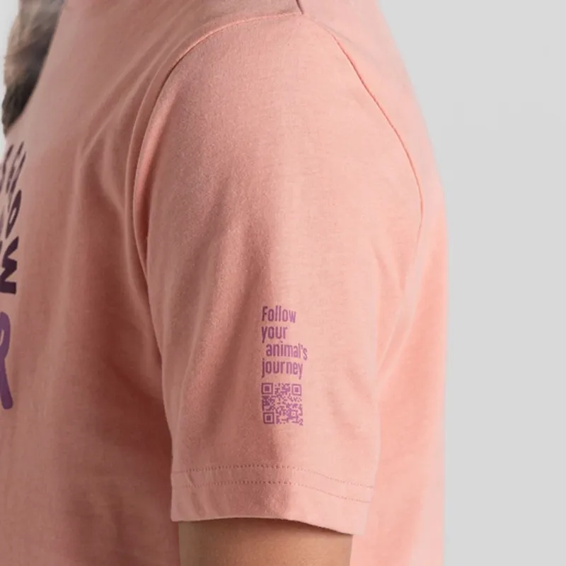 Craghoppers Ellis Short Sleeved T-Shirt Kids in Sunset Haze-3