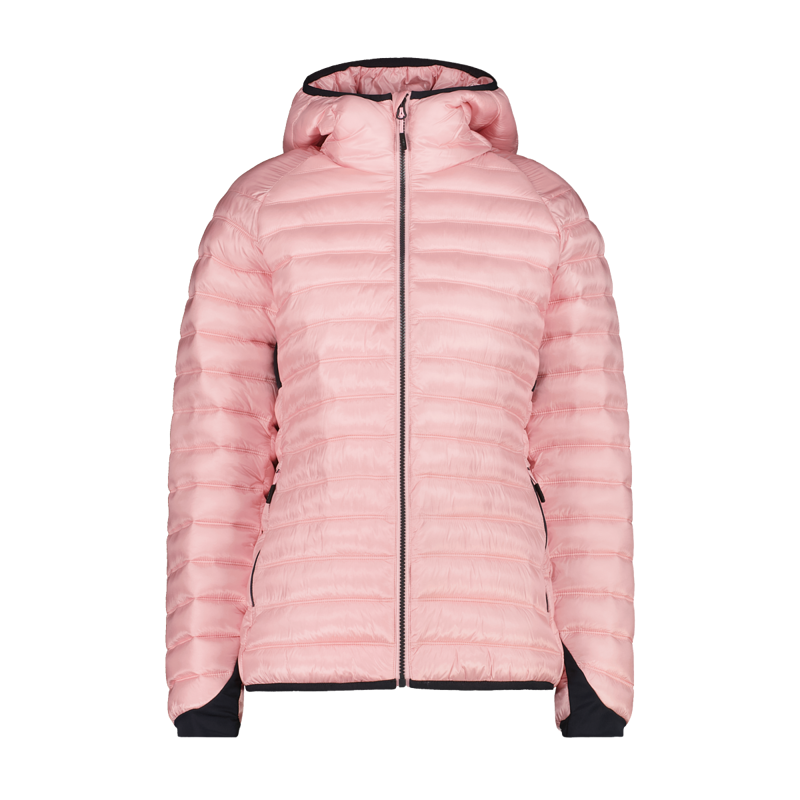 CMP Jacket Fix Hood with Sorona padding Womens in Pink
