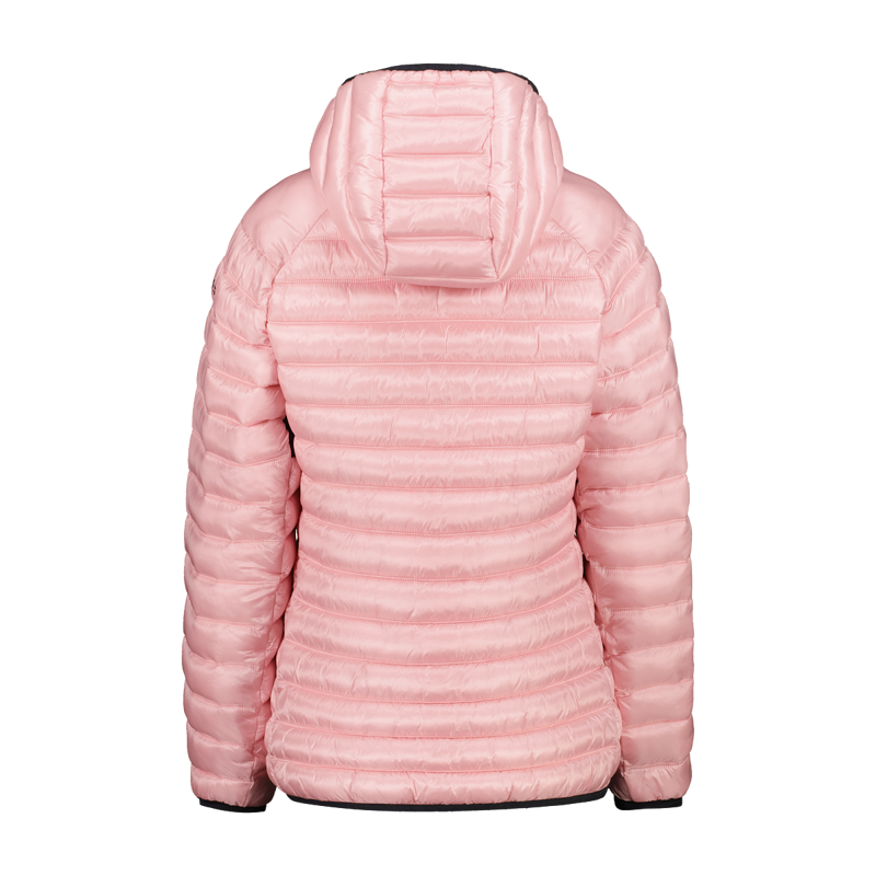 CMP Jacket Fix Hood with Sorona padding Womens in Pink-1