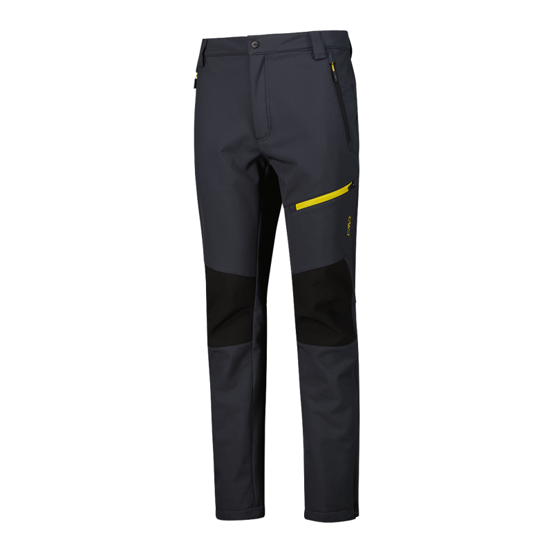 CMP Softshell Waterproof Pant Mens in Nero-2