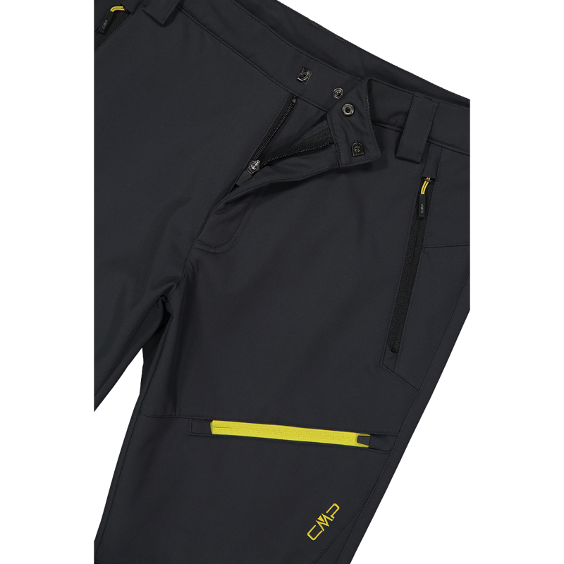 CMP Softshell Waterproof Pant Mens in Nero-3