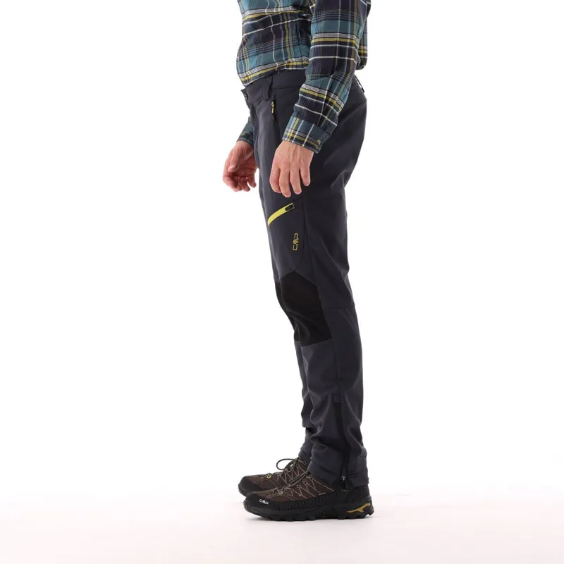 CMP Softshell Waterproof Pant Mens in Nero-9