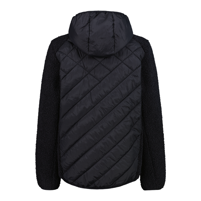 CMP Unlimitech Jacket Hybrid Fix Hood Womens in Antracite-1