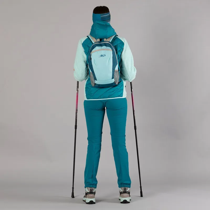 CMP Unlimitech Jacket Hybrid Fix Hood Womens in Antracite-5