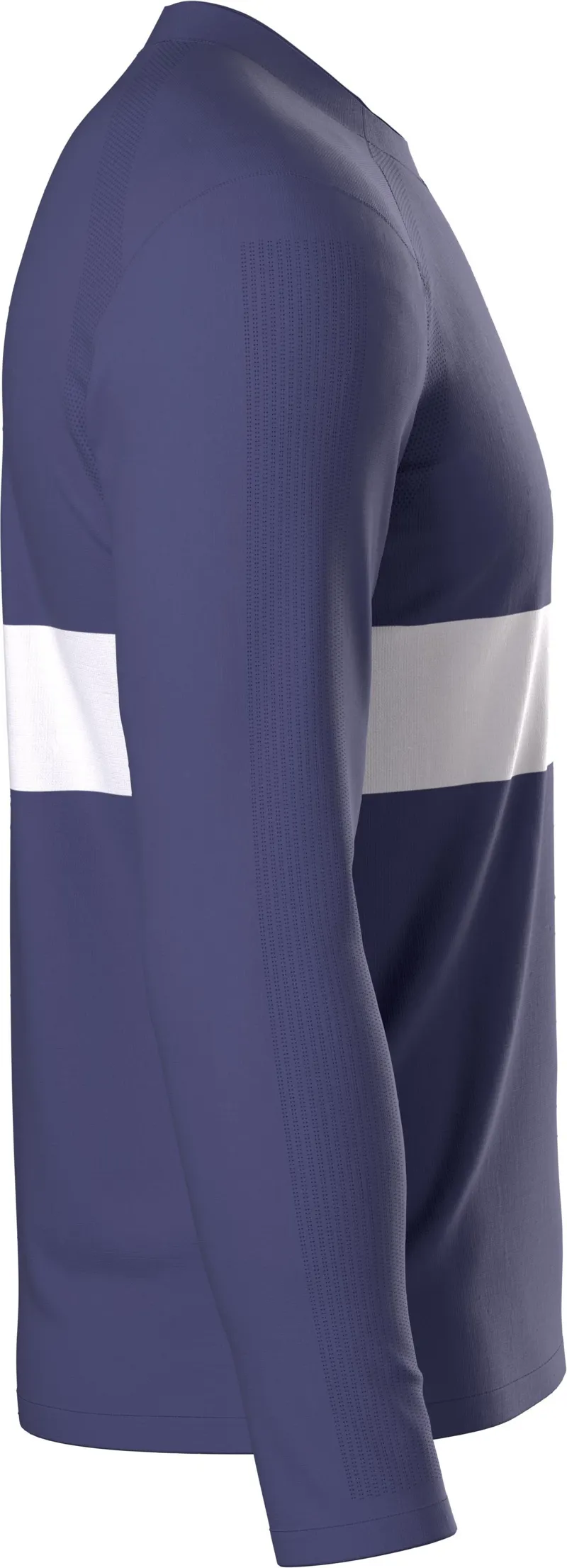 Compressport Performance Long Sleeve T-Shirt Mens in Peacoat/White-2