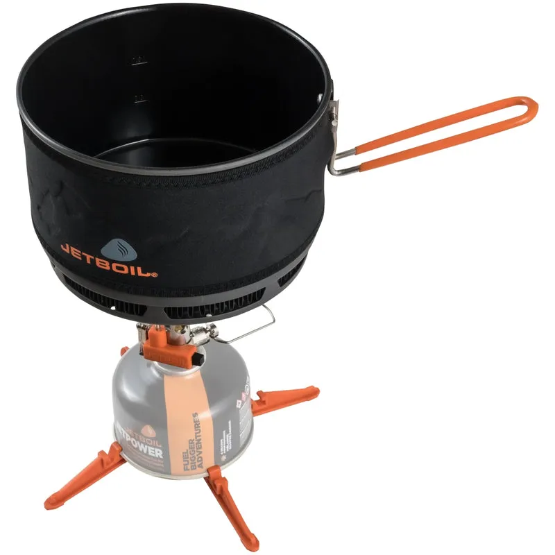 Jetboil 1.5L Ceramic FluxRing Cooking Pot in Black-1