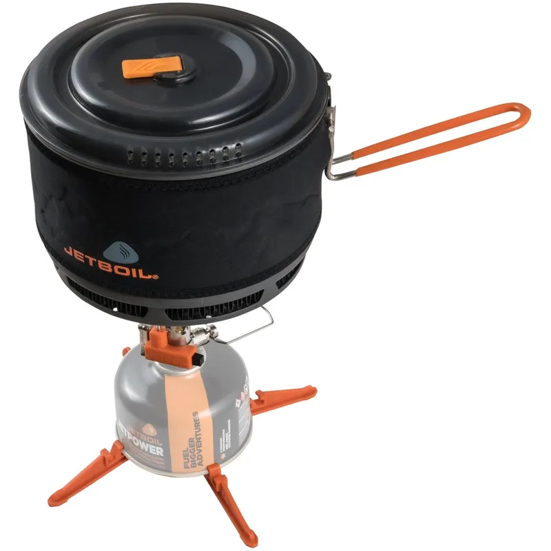 Jetboil 1.5L Ceramic FluxRing Cooking Pot in Black