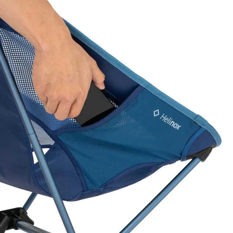 Helinox Chair One RE in Blue Block-4