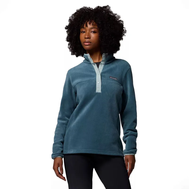 Columbia Benton Springs 1/2 Snap Pullover II Fleece Womens Everblue