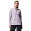 Columbia Benton Springs Printed 1/2 Snap Fleece Womens in Shale Purple Deschutes Days
