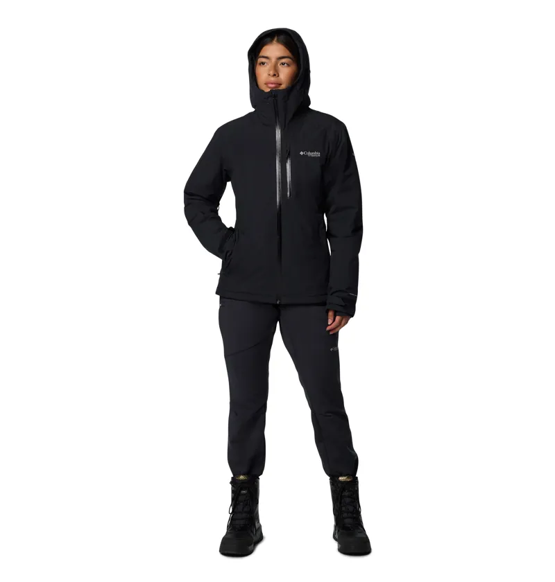 Columbia Explorers Edge II Insulated Waterproof Jacket Womens in Black-10