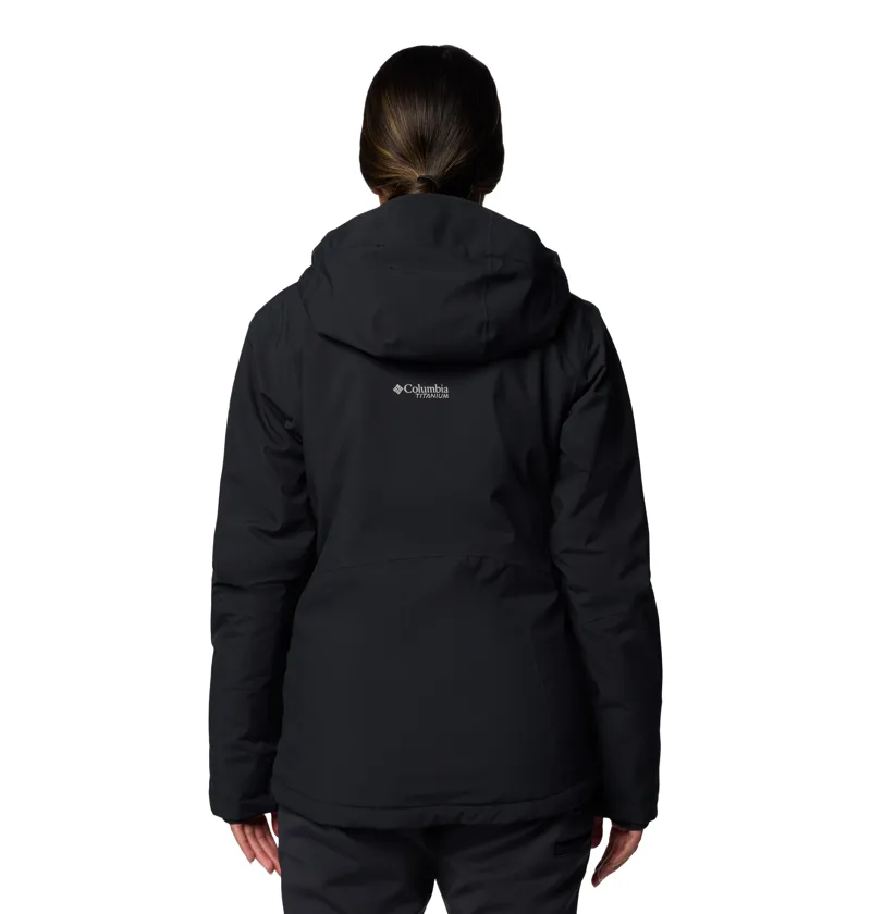 Columbia Explorers Edge II Insulated Waterproof Jacket Womens in Black-1