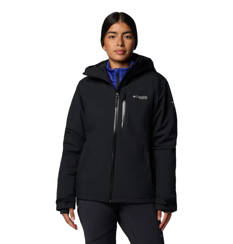 Columbia Explorers Edge II Insulated Waterproof Jacket Womens in Black