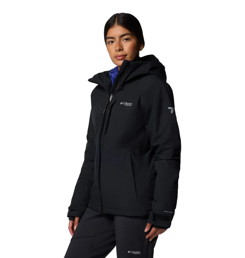 Columbia Explorers Edge II Insulated Waterproof Jacket Womens in Black-4
