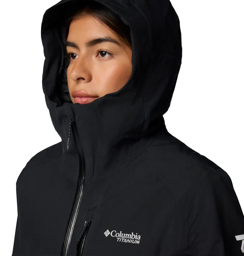 Columbia Explorers Edge II Insulated Waterproof Jacket Womens in Black-5