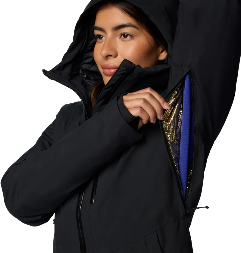 Columbia Explorers Edge II Insulated Waterproof Jacket Womens in Black-7