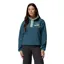 Columbia Helvetia II Cropped Half Snap Fleece Womens in Everblue