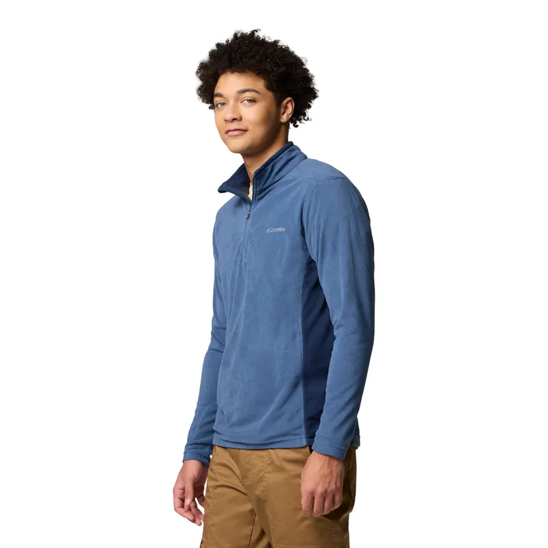 Columbia Klamath Range II Half Zip Mens in Dark Mountain/Navy