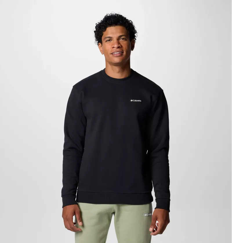 Columbia Meridian Creek Crew Mens in Black-5