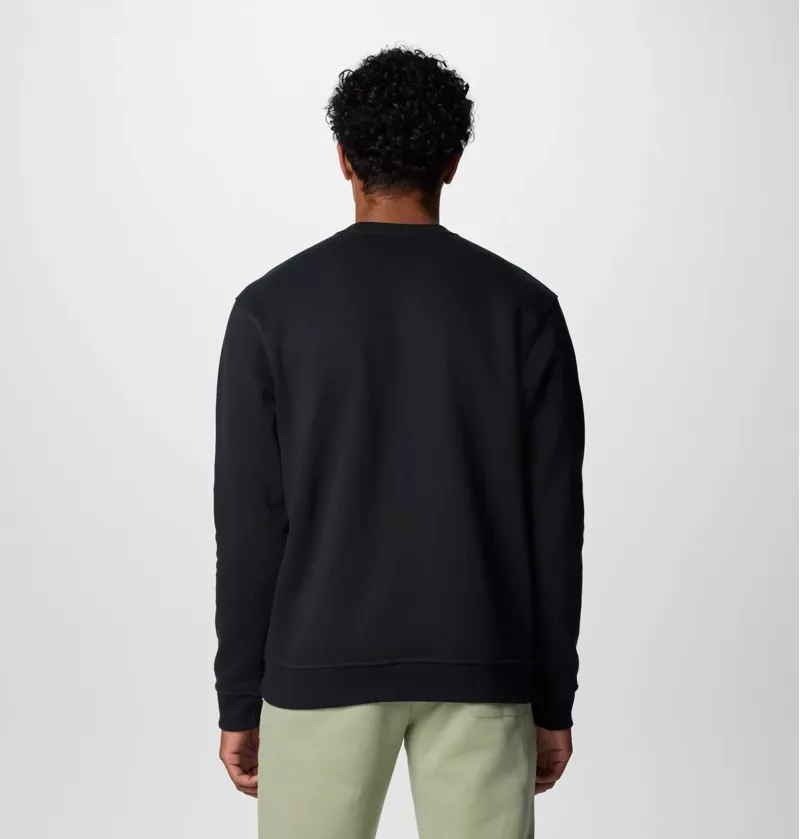 Columbia Meridian Creek Crew Mens in Black-1
