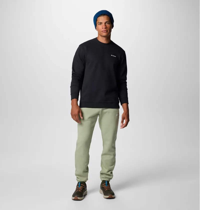 Columbia Meridian Creek Crew Mens in Black-3
