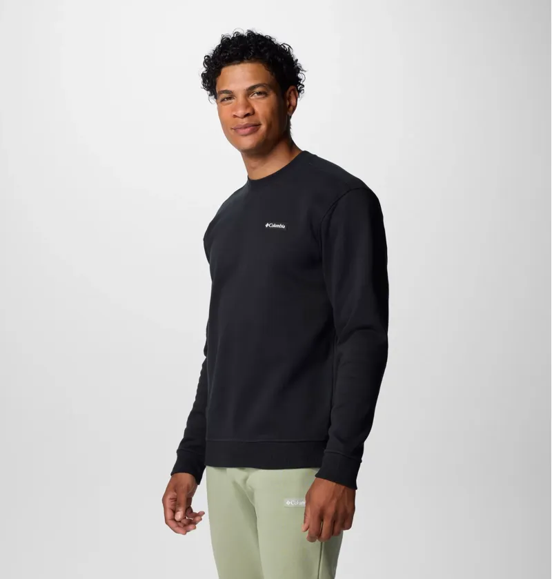 Columbia Meridian Creek Crew Mens in Black-2