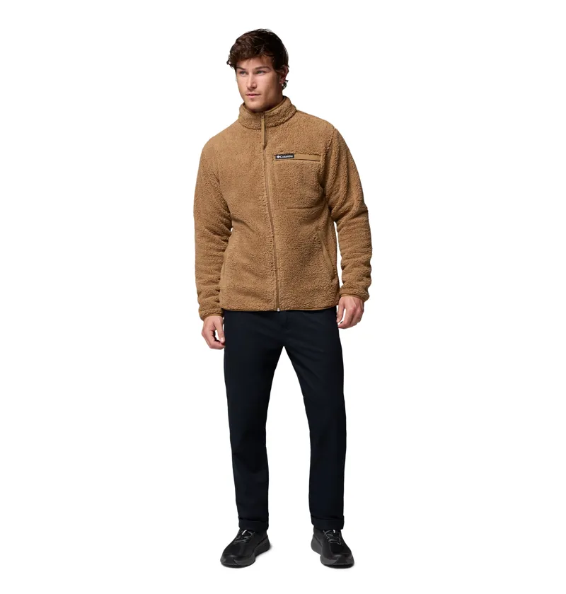 Columbia Rugged Ridge High Pile Full Zip Mens in Delta-5