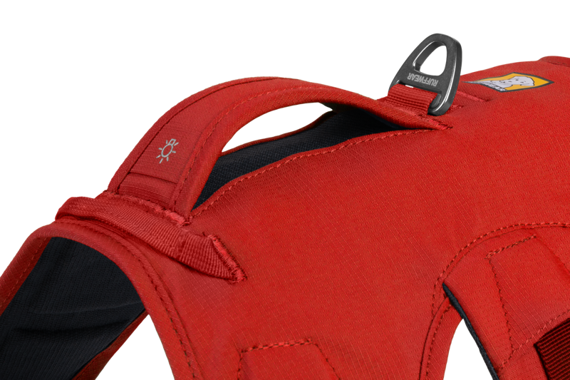 Ruffwear Web Master Harness in Red Sumac-7