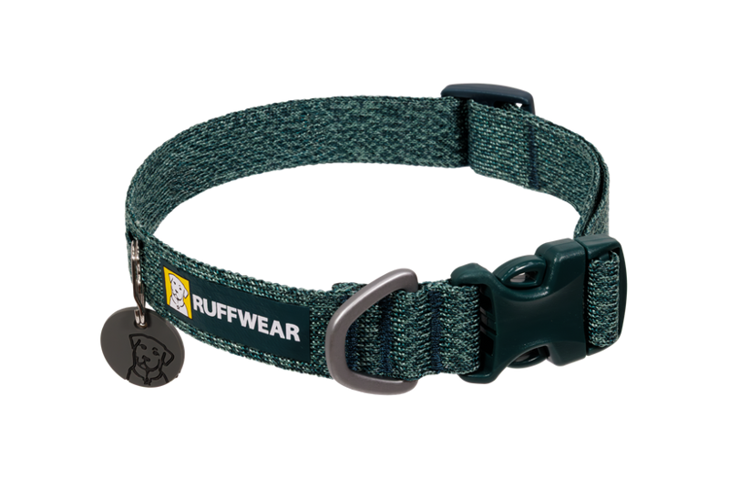 Ruffwear Front Range Flex Dog Collar in Deep Teal