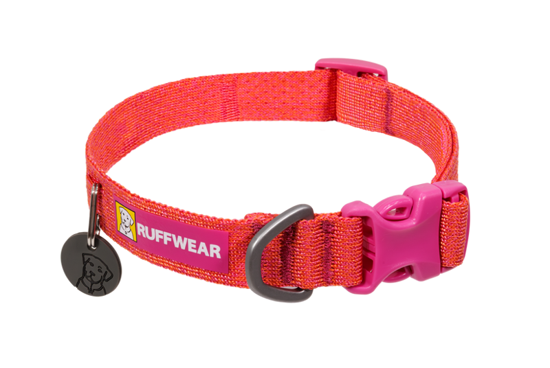 Ruffwear Front Range Flex Dog Collar in Rose Violet