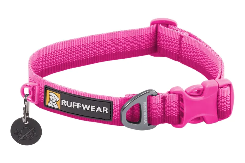 Ruffwear Front Range Collar in Pink Rose