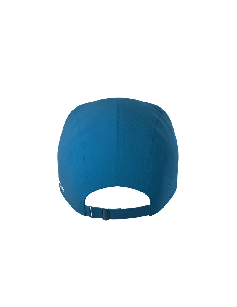 Compressport 5 Panel Running Cap in Blue Saphire-6