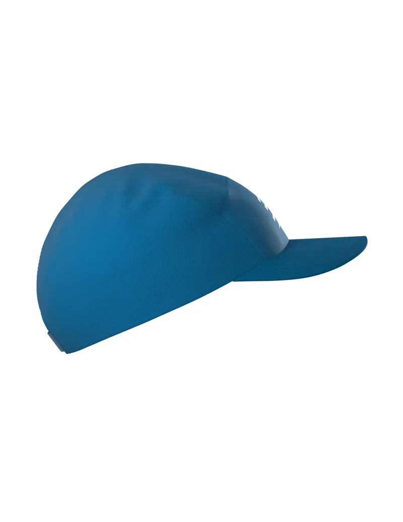 Compressport 5 Panel Running Cap in Blue Saphire-2