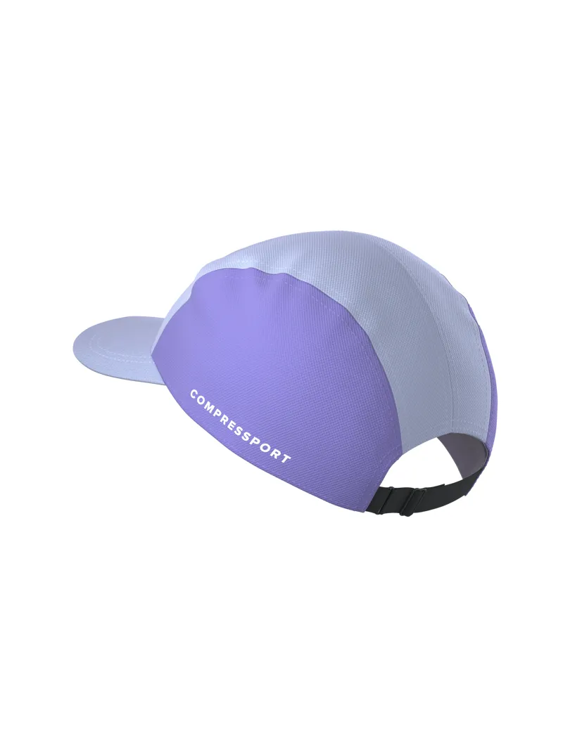 Compressport 5 Panel Running Cap in Lavender/Aster Purple-5