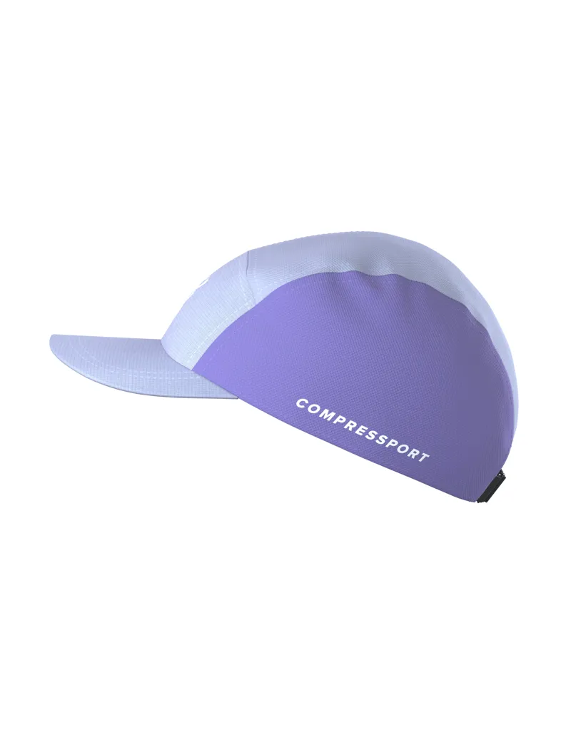 Compressport 5 Panel Running Cap in Lavender/Aster Purple-7