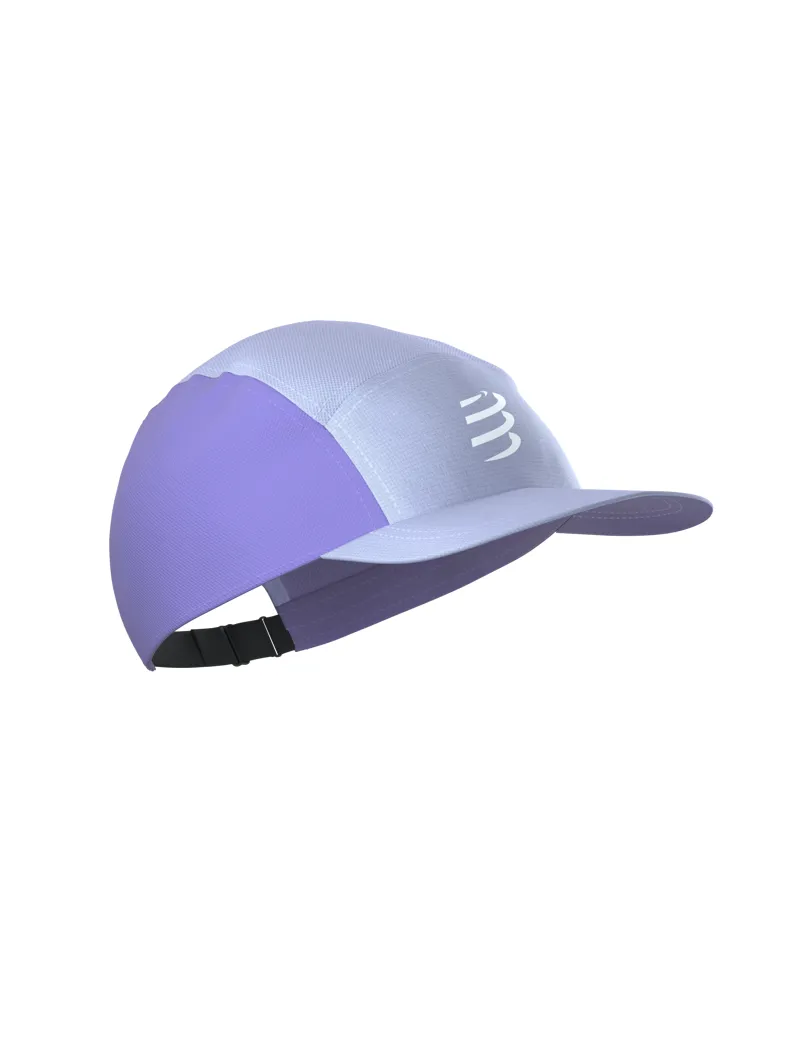 Compressport 5 Panel Running Cap in Lavender/Aster Purple-3