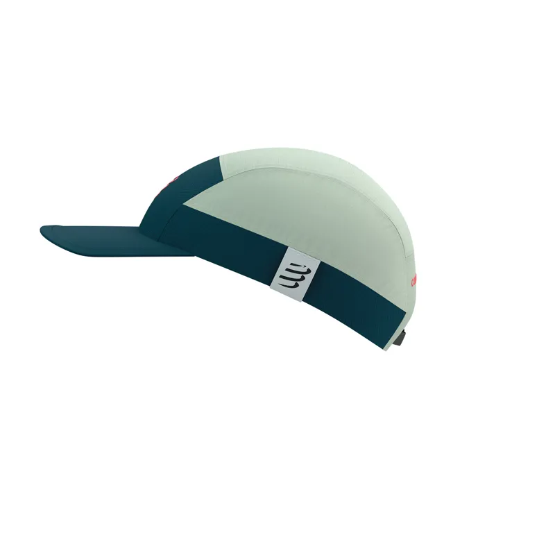 CompresSport 5 Panel Light Cap in Stargazer/Aqua-1