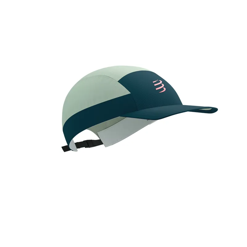 CompresSport 5 Panel Light Cap in Stargazer/Aqua-6