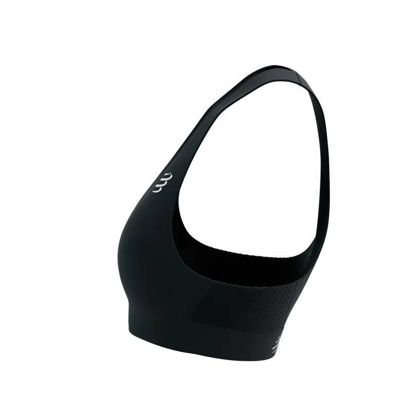 CompresSport Feelfree Seamless Running Bra in Black-6